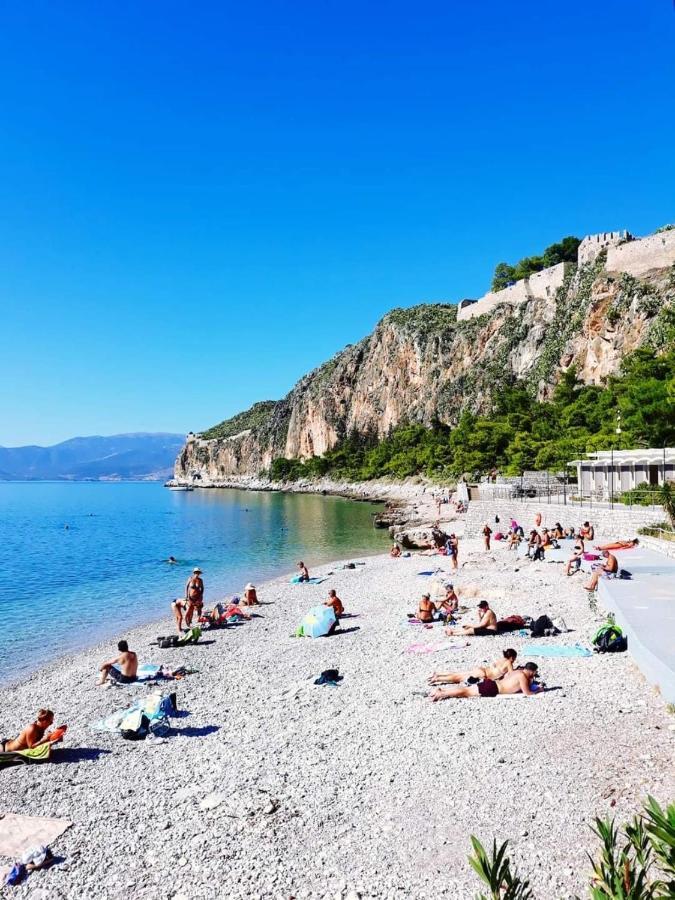 Μπαλκόνι Apartment Nauplion Exterior foto