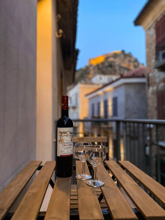 Μπαλκόνι Apartment Nauplion Exterior foto
